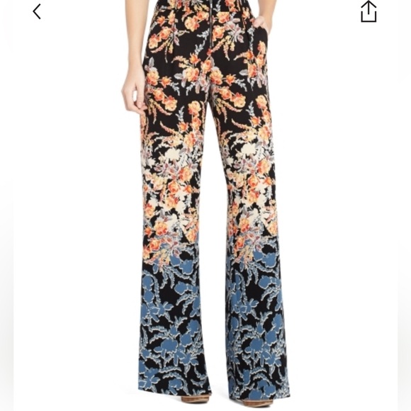 BCBG MaxAzria Landon Floral Print Pants - Picture 1 of 2